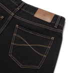 Brunello Cucinelli - Slim-Fit Denim Jeans - Black