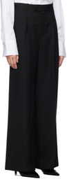 Carven Black Straight Leg Trousers