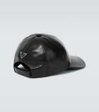 Prada Leather baseball cap