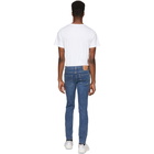 Levis Blue 510 Skinny Fit Stretch Jeans