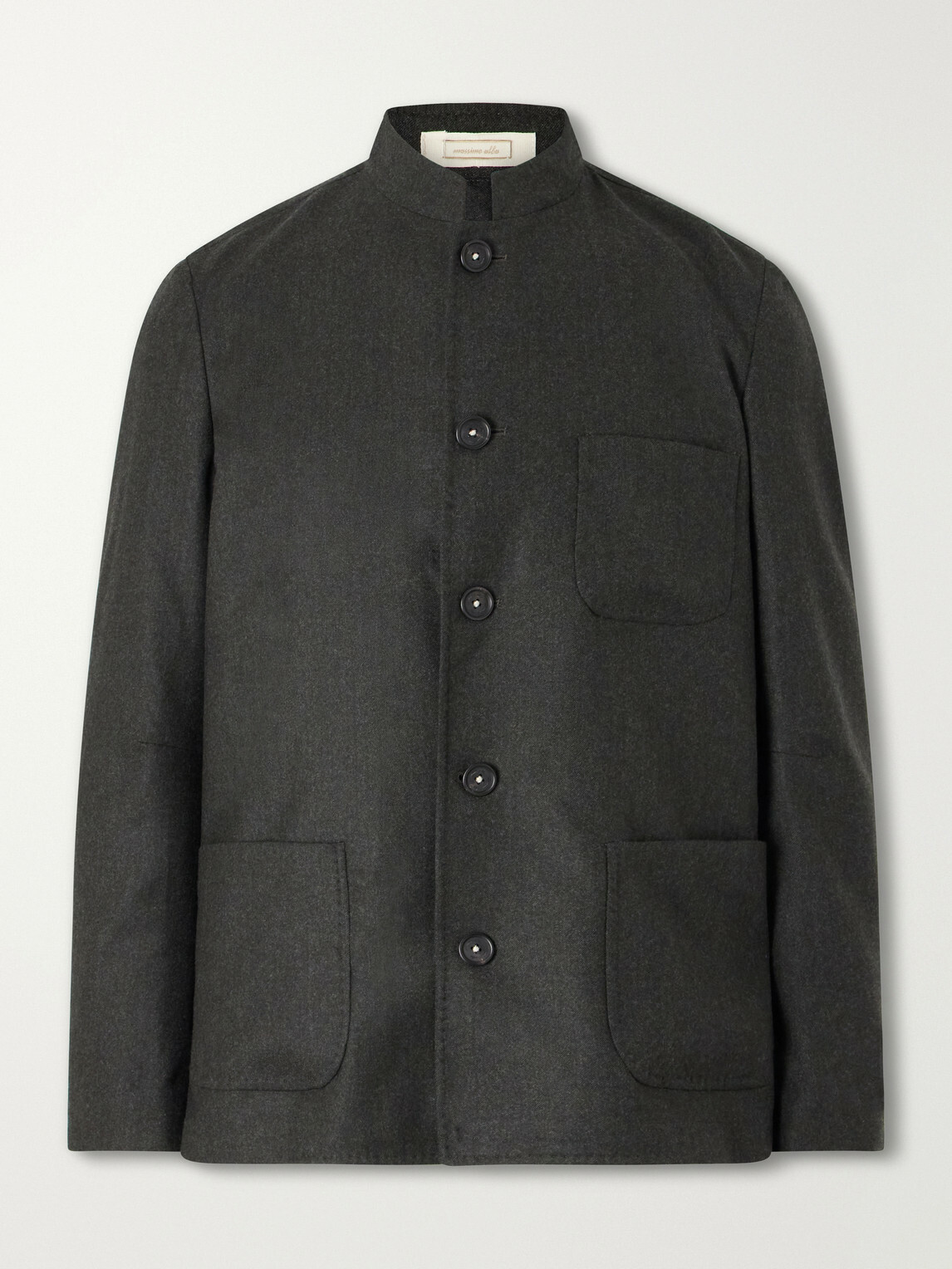 Massimo Alba - Bali Virgin Wool Suit Jacket - Green