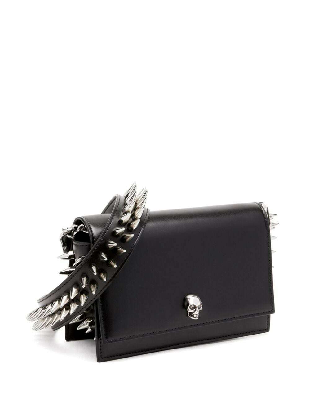 ALEXANDER MCQUEEN - Skull Small Leather Crossbody Bag