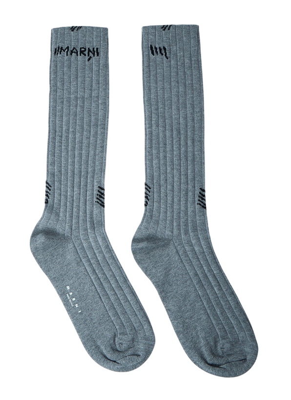 Photo: Marni Logo Motif Socks