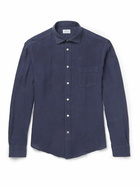 Hartford - Linen Shirt - Blue