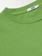 BODE - Ric Rac-Trimmed Cotton-Jersey T-Shirt - Green
