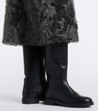 Aquazzura Ride leather knee-high boots