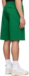 AMI Alexandre Mattiussi Green Puma Edition Shorts