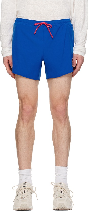Photo: District Vision Blue 5in Training Shorts