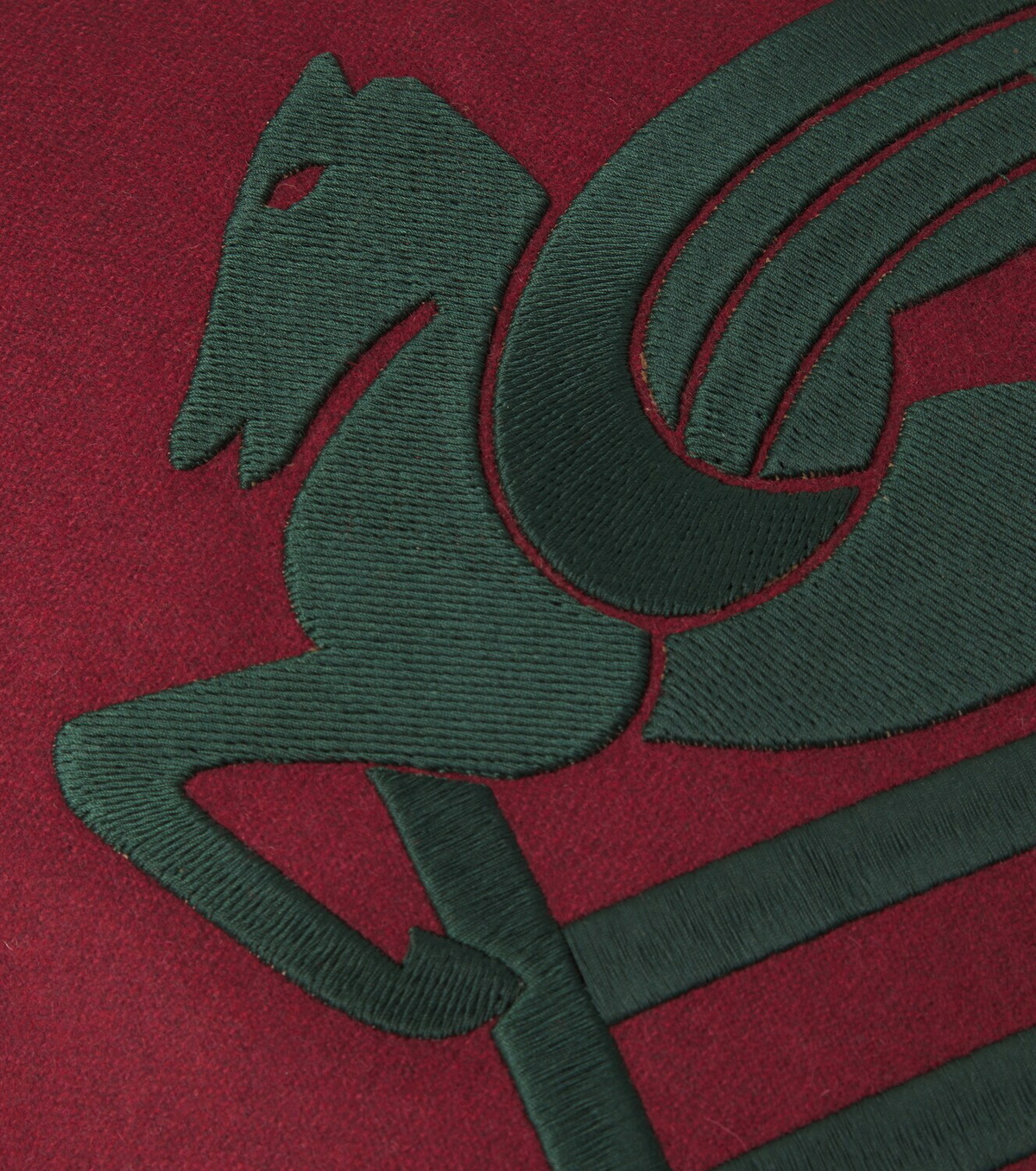 Etro Pegaso wool cushion