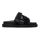 Ambush Black Padded Sandals