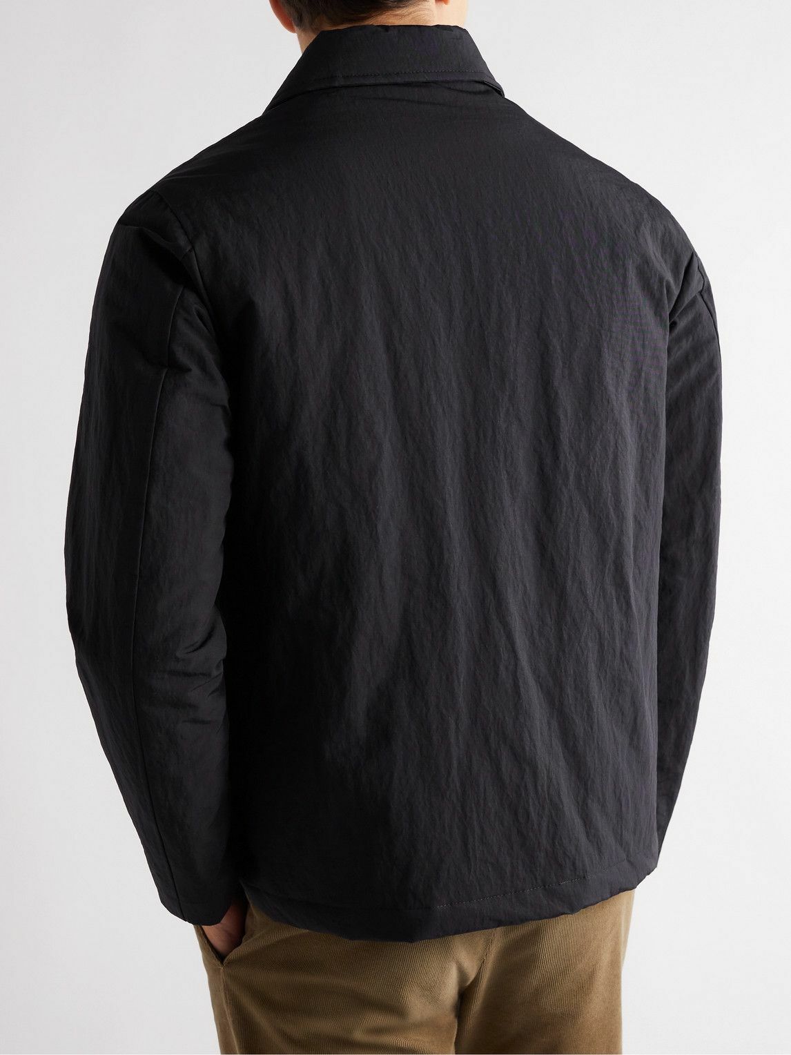 DOPPIAA - Aaderbale-P Padded Shell Shirt Jacket - Blue