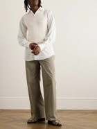 Our Legacy - Michigan Slim-Fit Ribbed Cotton Sweater Vest - Neutrals