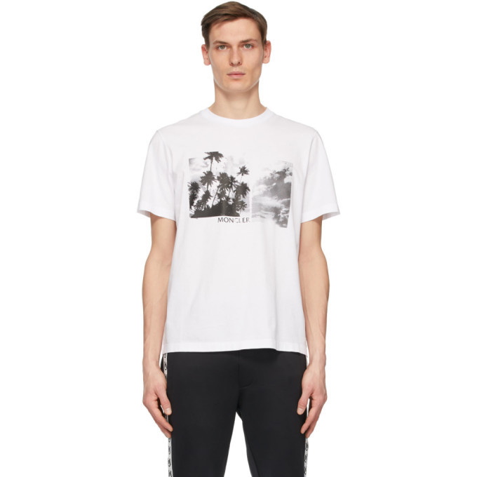 Photo: Moncler White Maglia T-Shirt