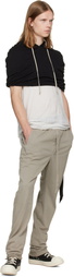 Rick Owens DRKSHDW Taupe Tower Berlin Drawstring Sweatpants