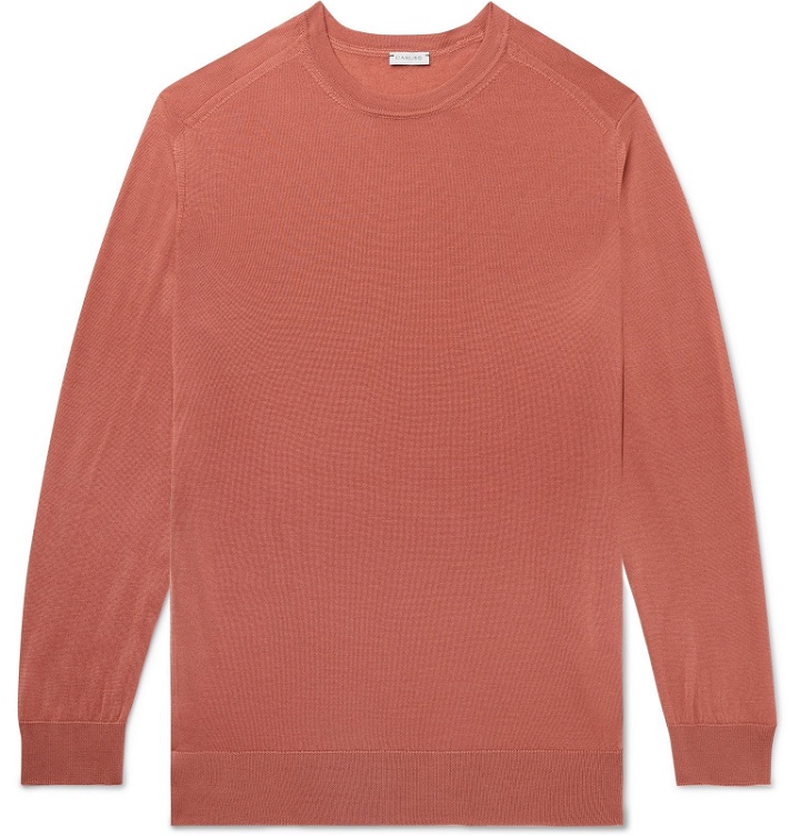Photo: Caruso - Slim-Fit Wool Sweater - Pink