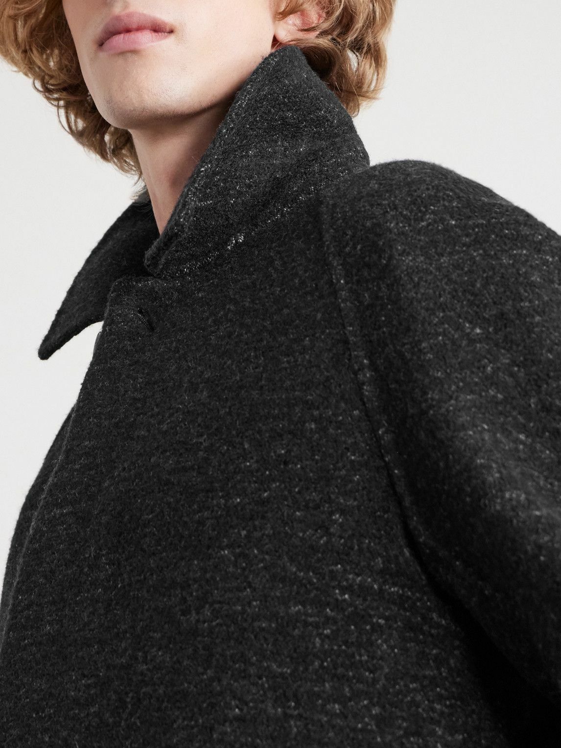 The Row - Zomo Virgin Wool-Blend Coat - Black