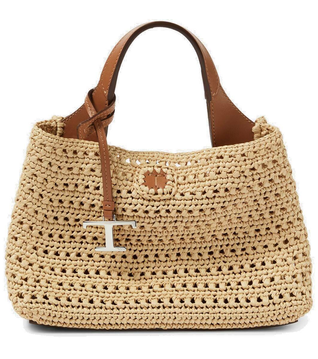 【TOD'S】TOTE BAG MICRO Tod's Apa Micro Leather Tote Bag