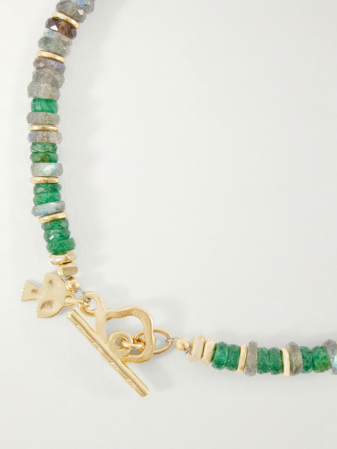 Peyote Bird - Tecolote Gold-Plated Multi-Stone Bracelet - Multi