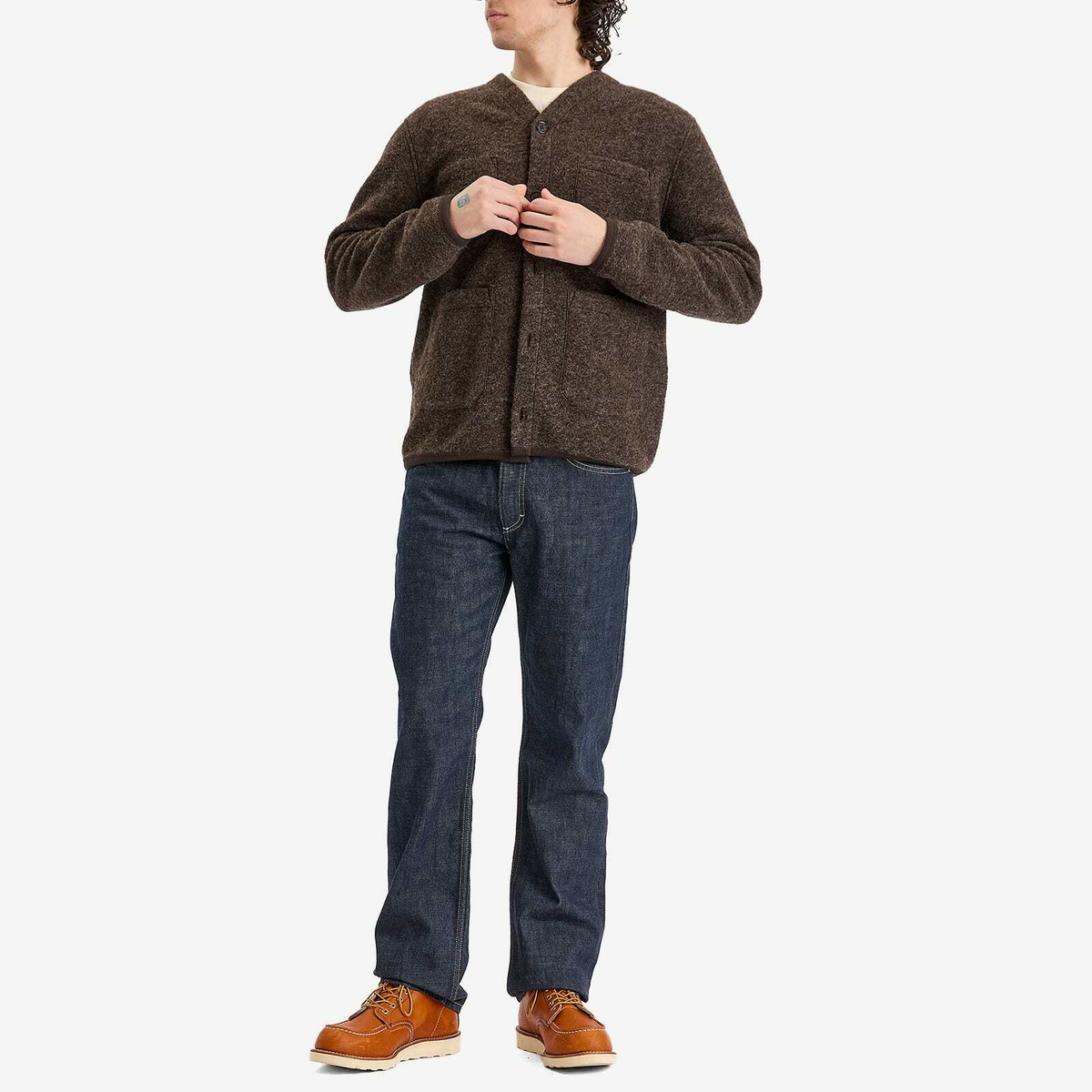 Paul Smith Men's x Lee Custom Selvedge Denim 101 Jeans in Blue