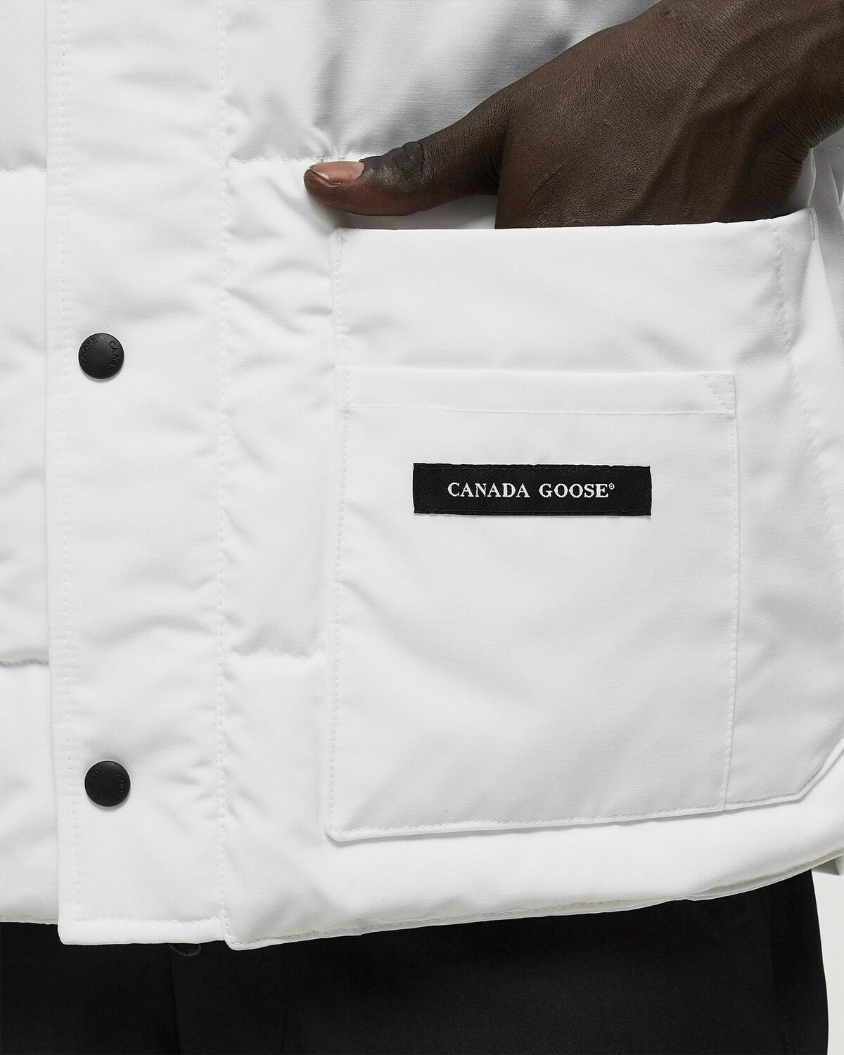 Canada Goose Freestyle Vest   Pbi White Vests