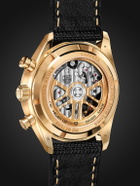 Bamford Watch Department - TAG Heuer Carrera Limited Edition Automatic 42mm 18-Karat Gold and Canvas Watch