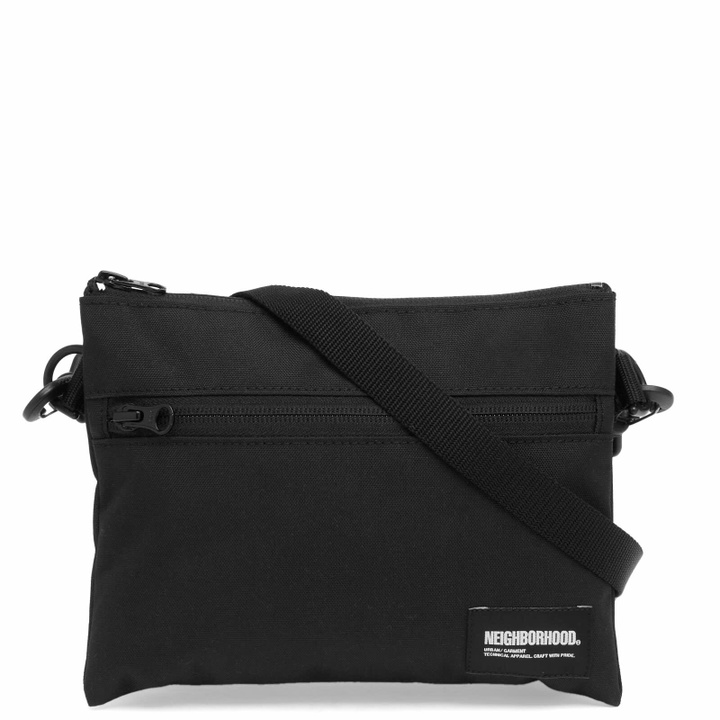 Photo: Neighborhood Men's Mini Rectangle Bag in Black 