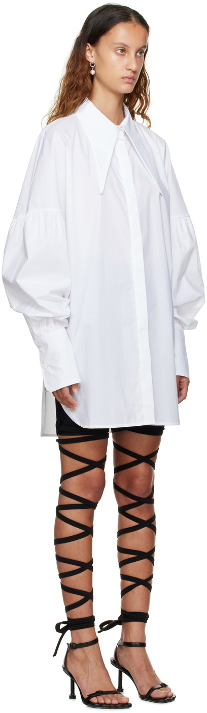 AVAVAV White Extended Corny Shirt