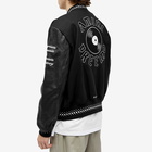 AMIRI Men's DJ Preemo Varsity Jacket in Black