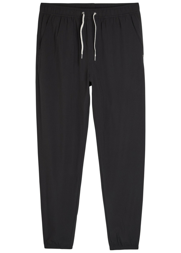 Photo: Vuori Kore Stretch-jersey Sweatpants Black