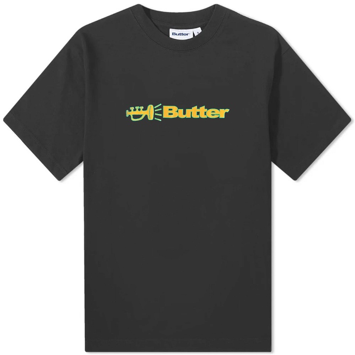 Photo: Butter Goods Men's Horn Logo T-Shirt in Black