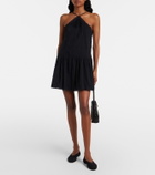 Poupette St Barth Nora crochet-trimmed cotton minidress