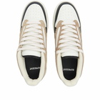 Represent Men's Reptor Leather Sneakers in Hazel White Black