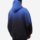 Vetements Men's Gradient Logo Limited Edition Hoody in Royal Blue