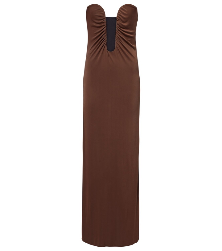 Photo: Adriana Degreas Strapless maxi dress