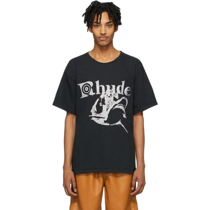 Photo: Rhude Black Cowboy Shark T-Shirt