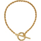 All Blues Gold Rope Bracelet