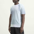 SOAR Men's Printed Tech T-Shirt in Grey/Sage Dots