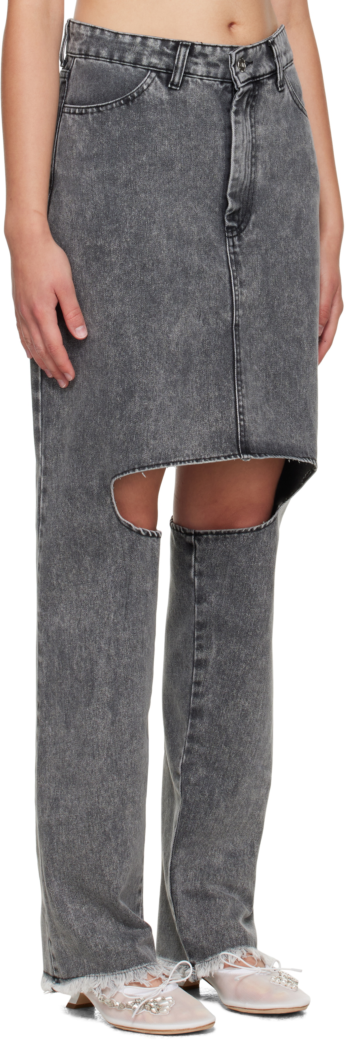 Ashley Williams Gray Marley Jeans