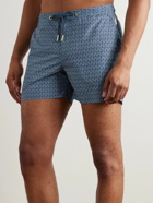 Orlebar Brown - Setter Perez Straight-Leg Mid-Length Printed Recycled Swim Shorts - Blue