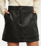 Stouls Linette leather miniskirt