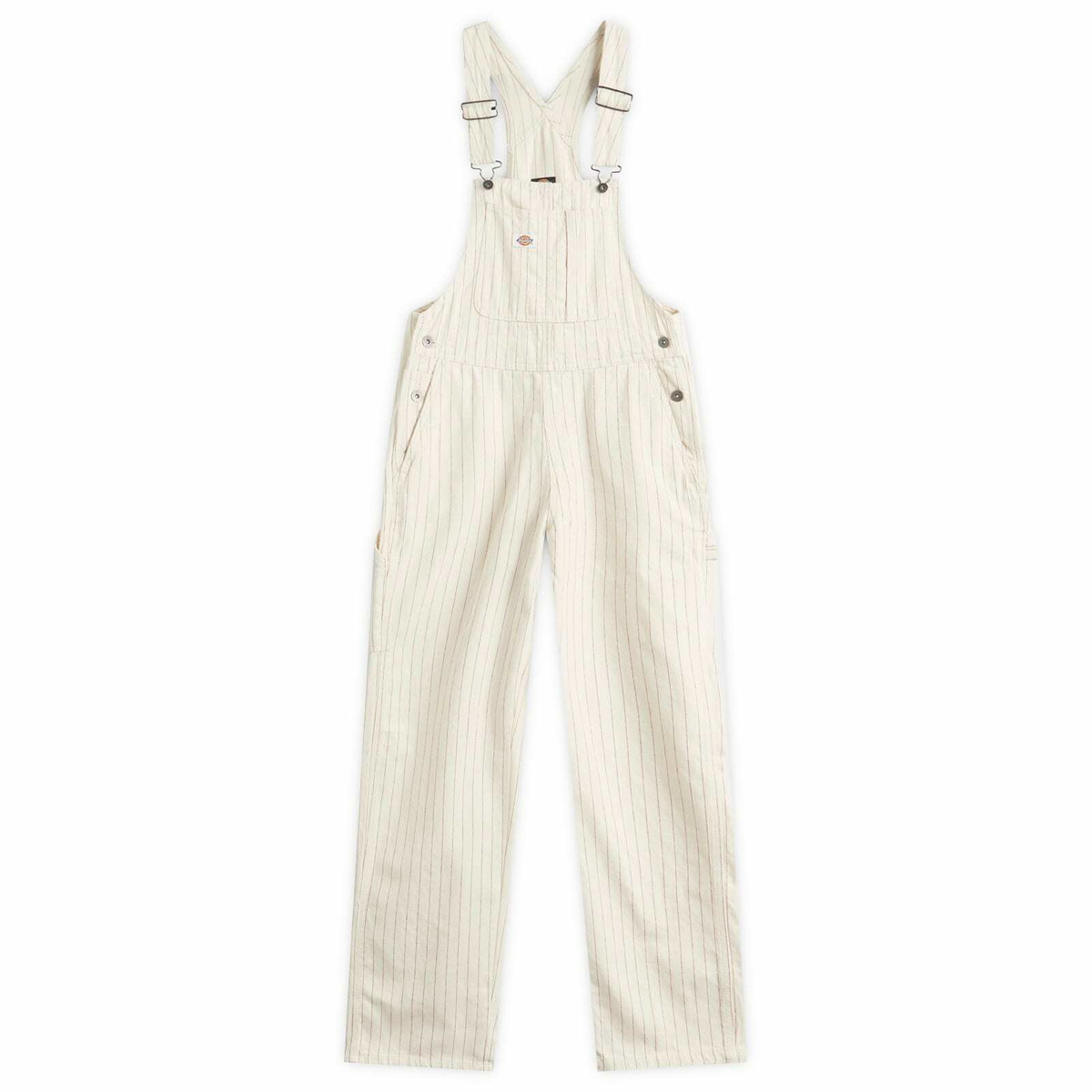 Dickies Women's Service Bib Overalls in Egret