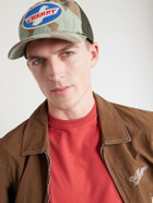 Cherry Los Angeles - Eagle Logo-Appliquéd Canvas and Mesh Baseball Cap
