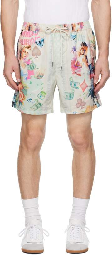 Photo: Ksubi Multicolor World Order Swim Shorts