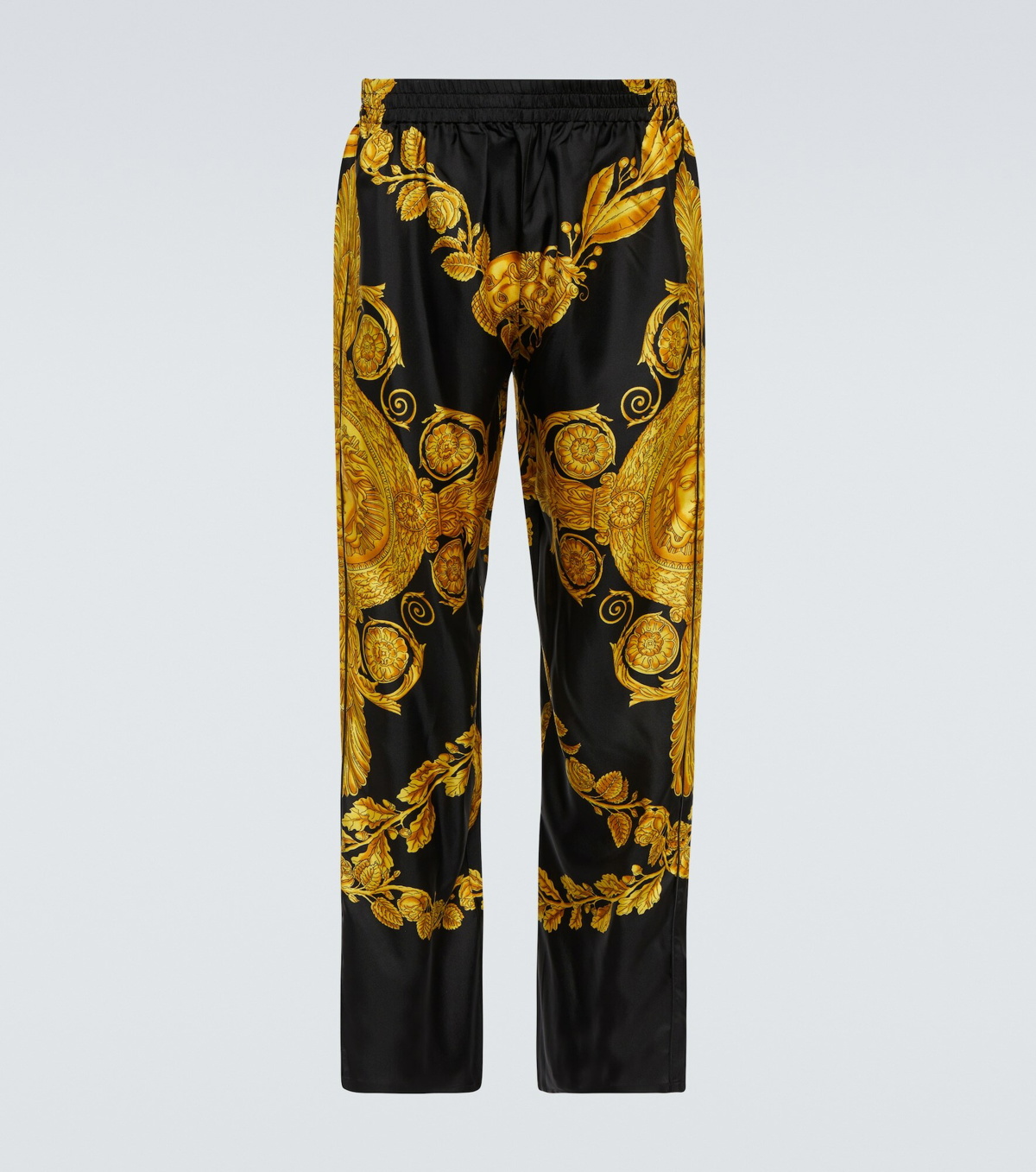 Versace - Barocco silk twill pajama bottoms