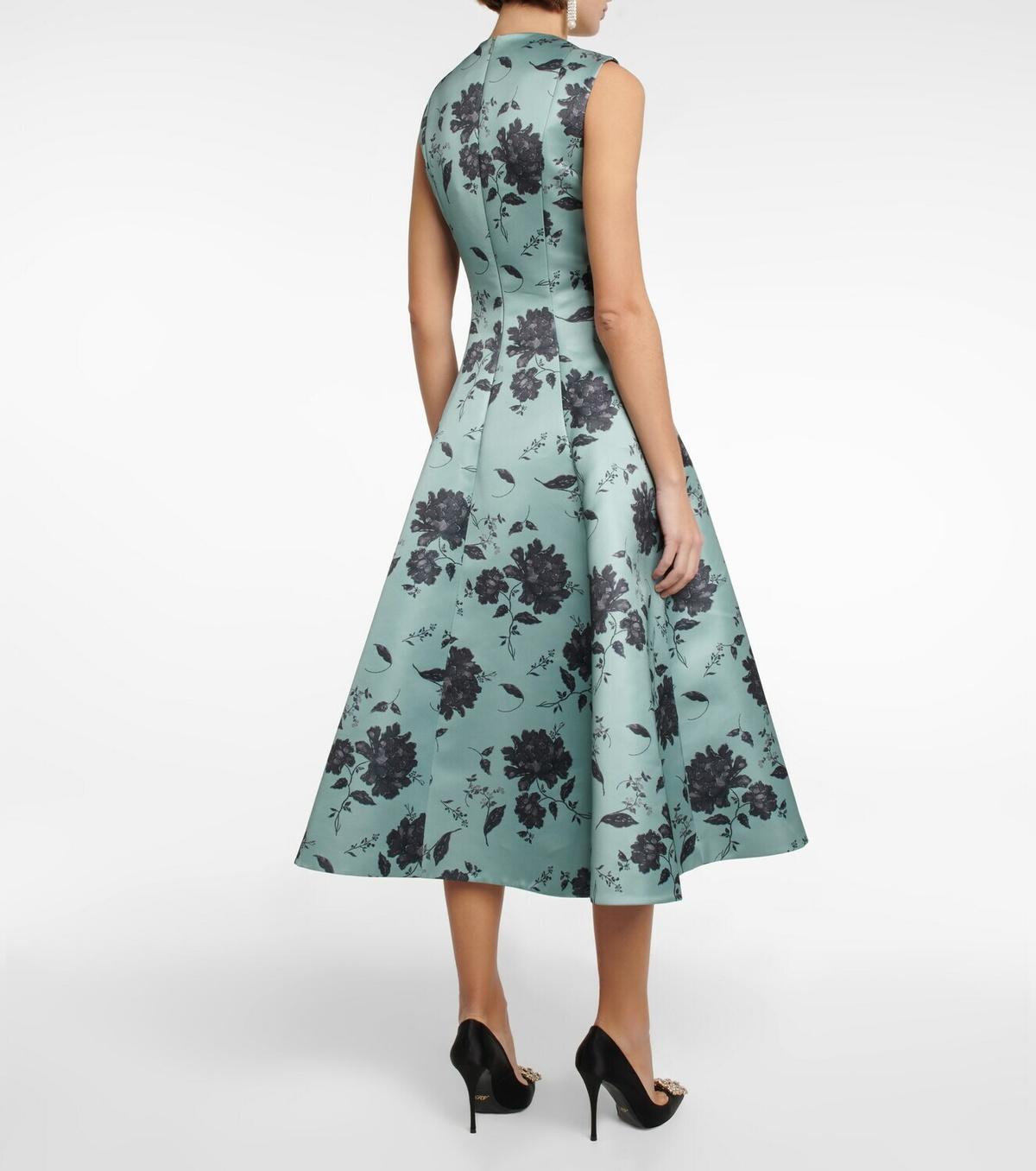 Emilia Wickstead Mara floral printed midi dress Emilia Wickstead