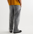 A-COLD-WALL* - Acid-Washed Loopback Cotton-Jersey Sweatpants - Black