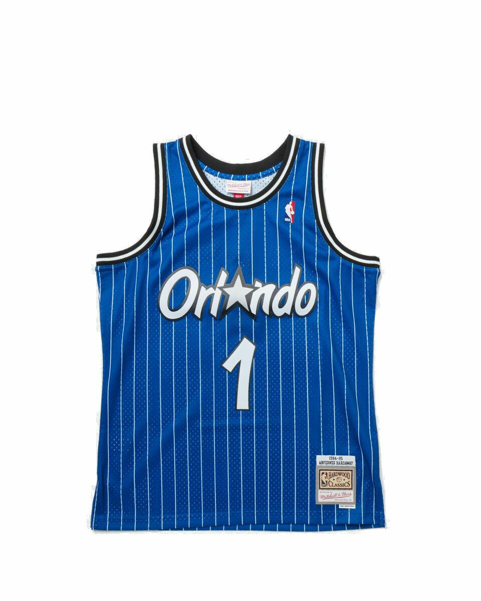 Photo: Mitchell & Ness Nba Swingman Jersey Orlando Magic Road 1994 95 Anfernee Hardaway #1 Multi - Mens - Jerseys