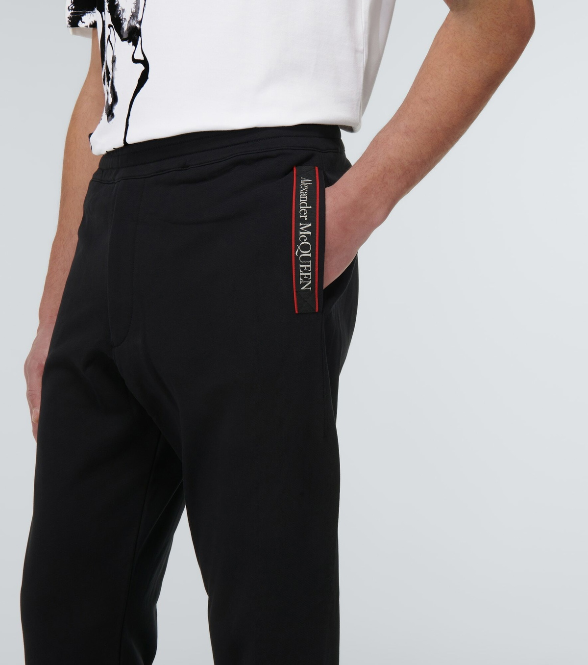 Alexander McQueen Cotton jersey sweatpants Alexander McQueen