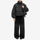 Acne Studios Women's Puffer Jacket in Anthracite&Black