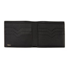 Valextra Black 6CC Bifold Wallet